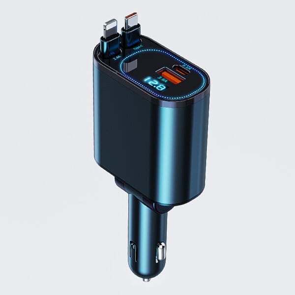 Retractable Car Charger Adapter