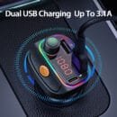 Bluetooth 5.3 FM Transmitter for Car