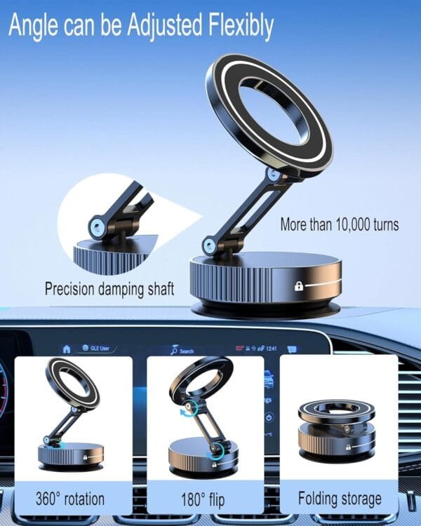 Vacuum Magnetic Phone Holder