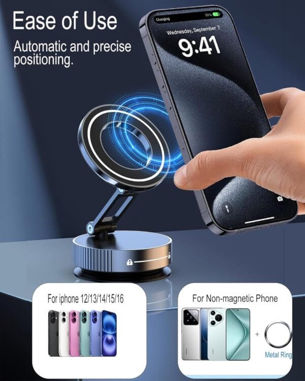 magnetic phone holder for car
