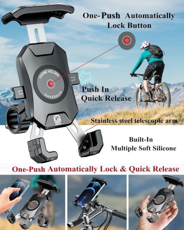 motorcycle phone mount