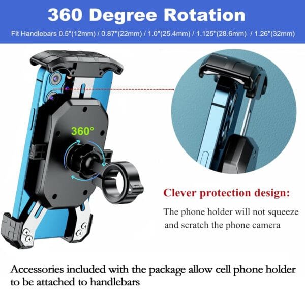 motorcycle phone mount