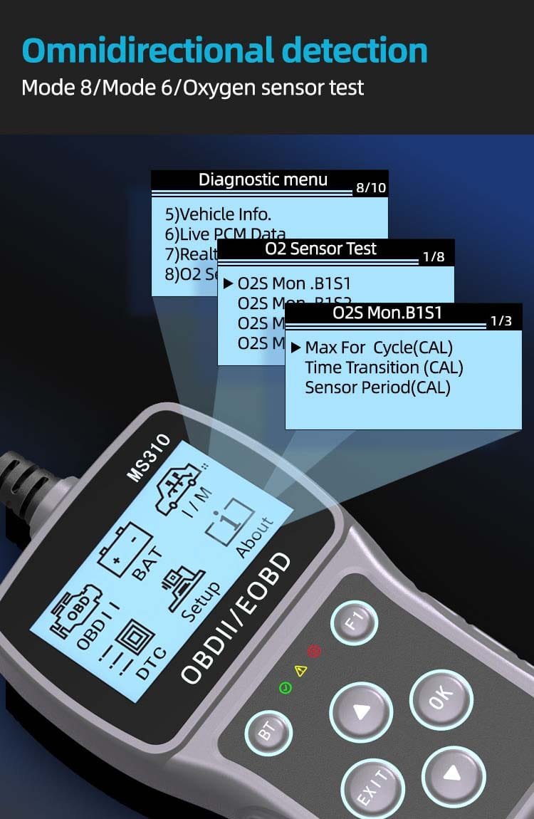HCP MS310 OBD2 Scanner