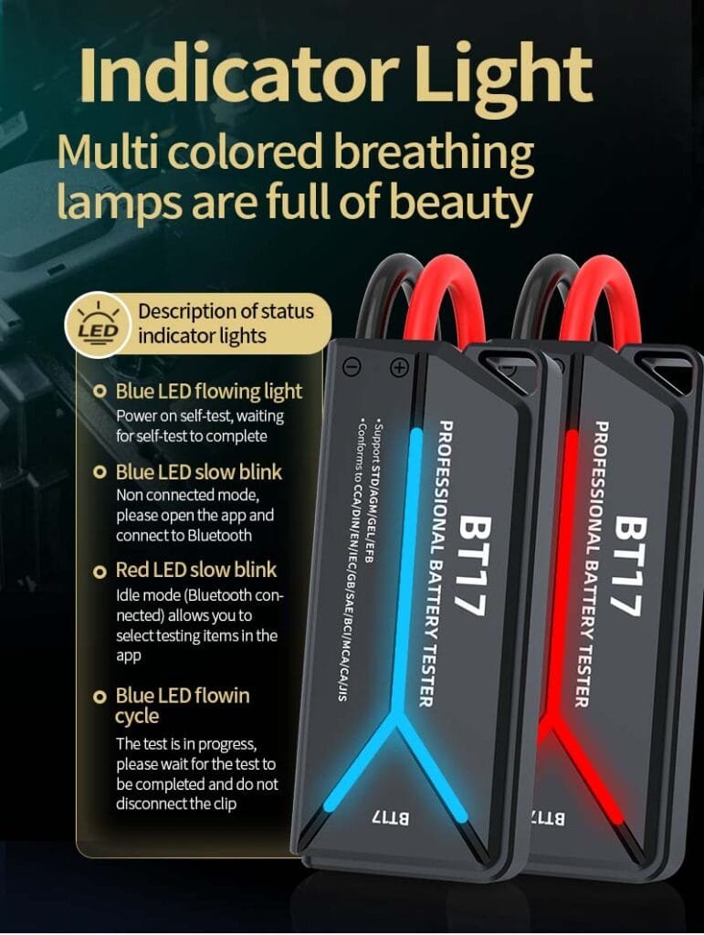 Car Battery Tester 12V/24V